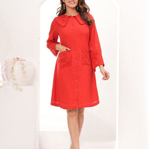 Natica red hot chic dress – Buy party dresses for women online in India