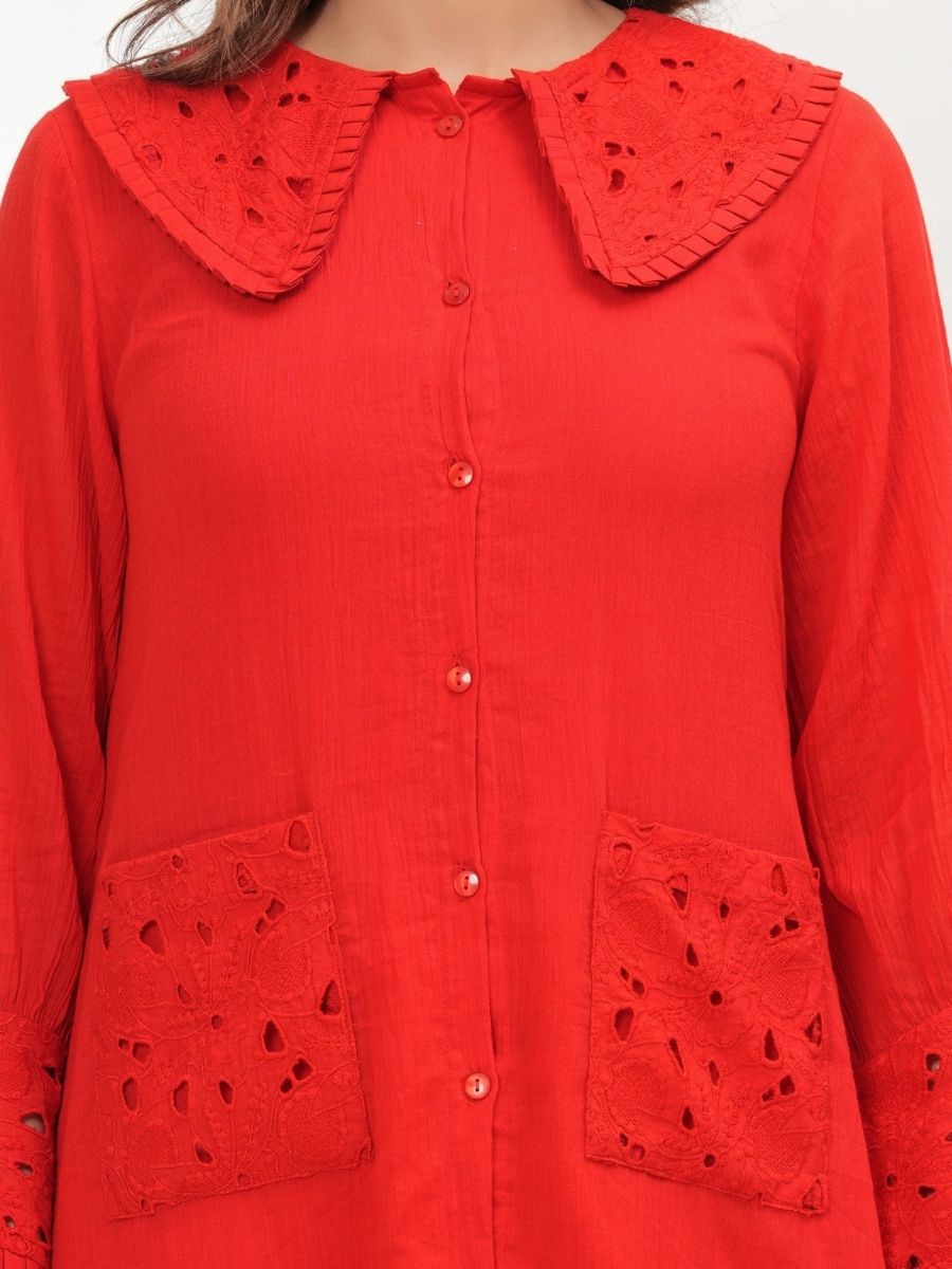 Natica chic red hot dress – Buy stylish dresses for women online in India