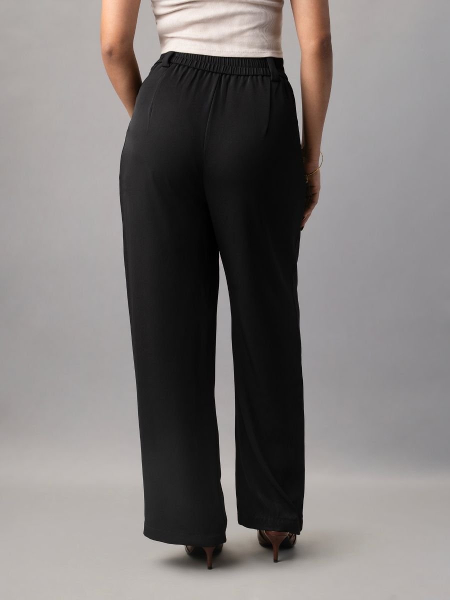 Buy High Rise Trousers Women online in India